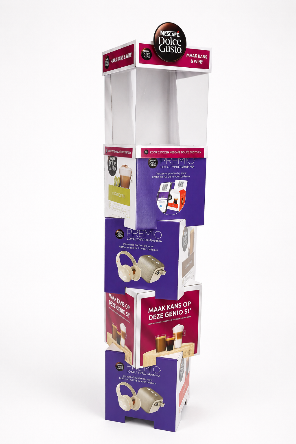 Half open stapelkubus - Nescafé Dolce Gusto - Holbox Shop Direct
