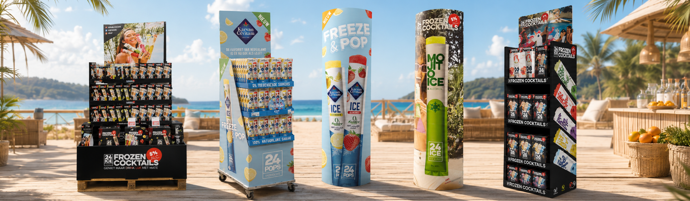 24 Ice Frozen Cocktail - Banner - Holbox Shop Direct