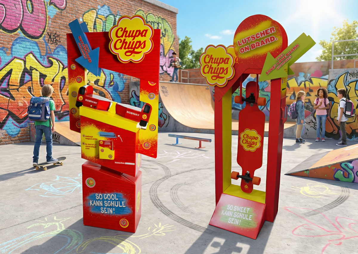 Chupa Chups Winactie Displays