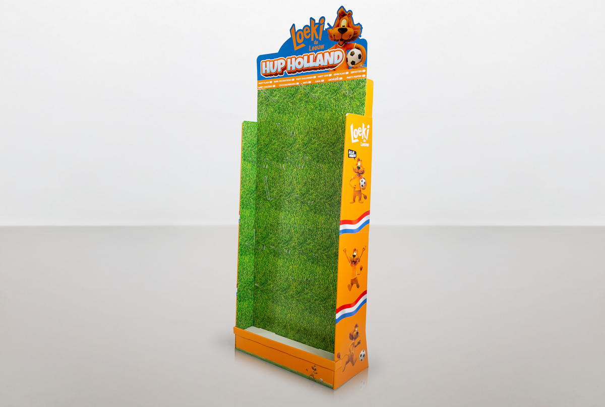 Kartonnen display wk voetbal - Holbox Shop Direct