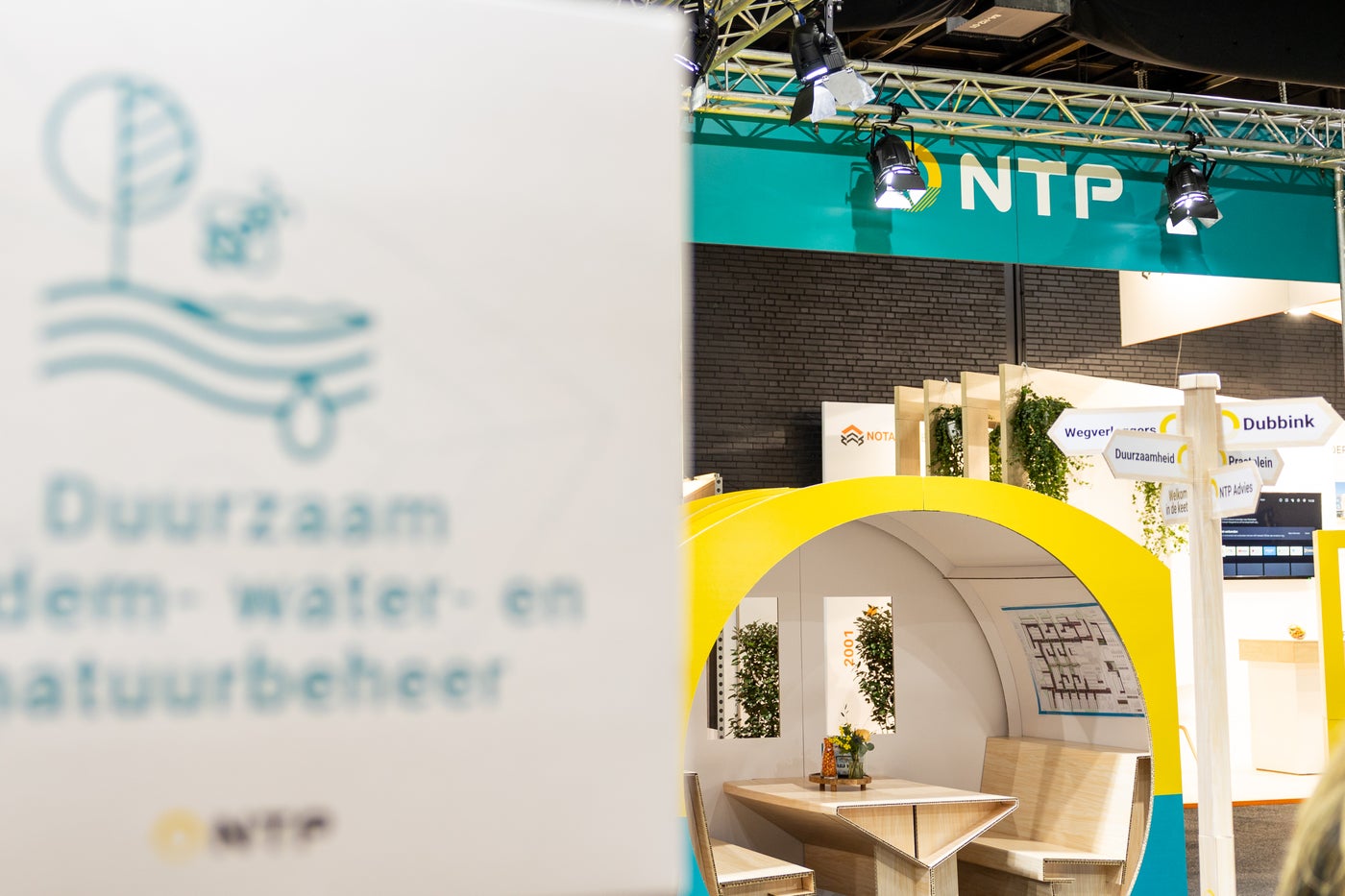 Kartonnen beursstand NTP - Holbox Shop Direct