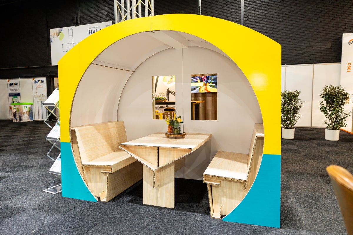 Kartonnen beursstand NTP - Holbox Shop Direct