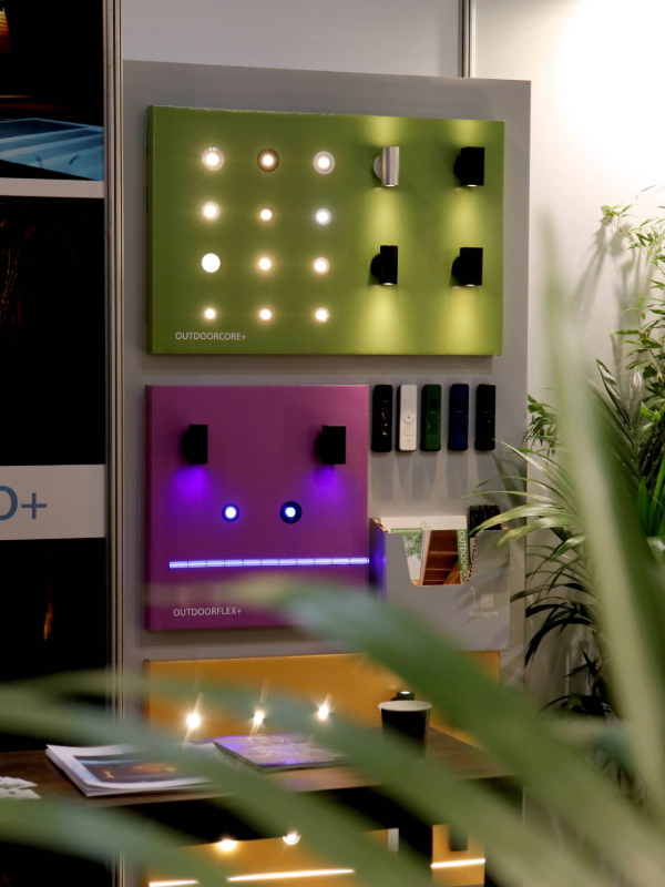 Kartonnen showroomdisplay spots Hamulight - Holbox Shop Direct