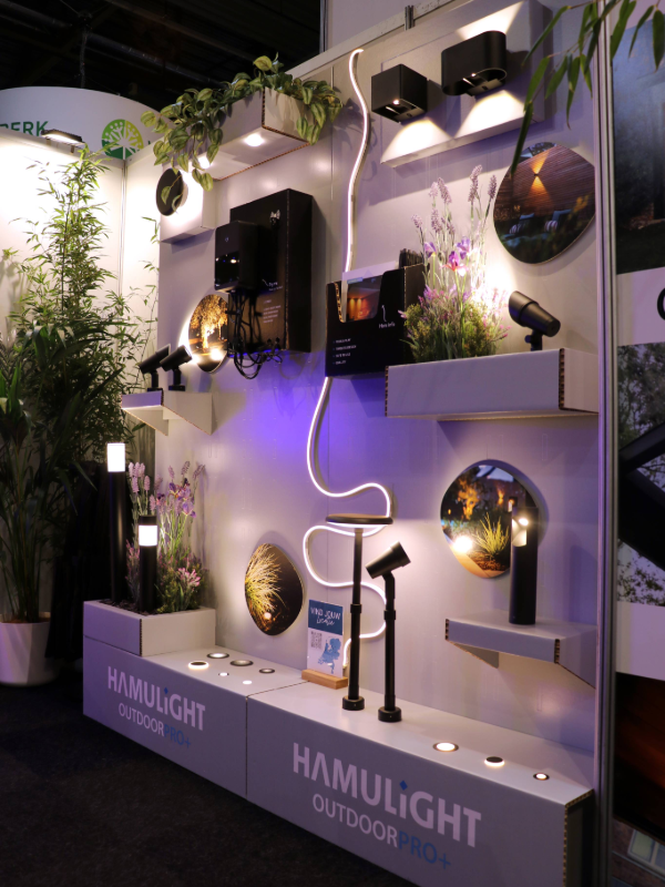 Kartonnen showroomdisplay Hamulight - Holbox Shop Direct