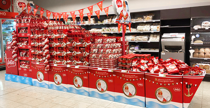 Creatieve kartonnen displays voor de feestdagen