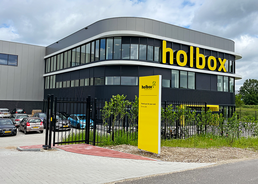 Holbox hoofdkantoor Roermond - ingang