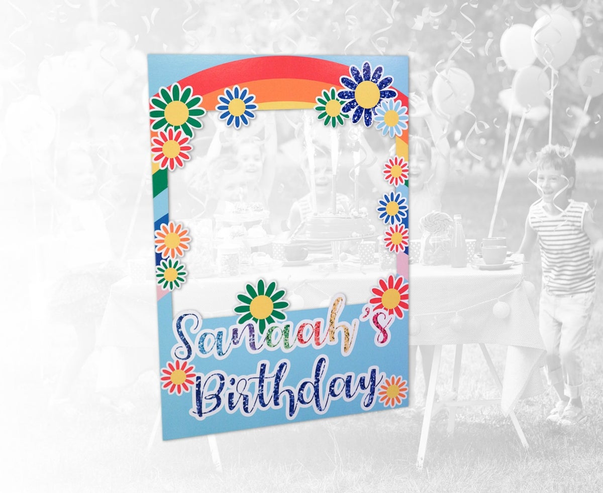 Social media fotoframe
