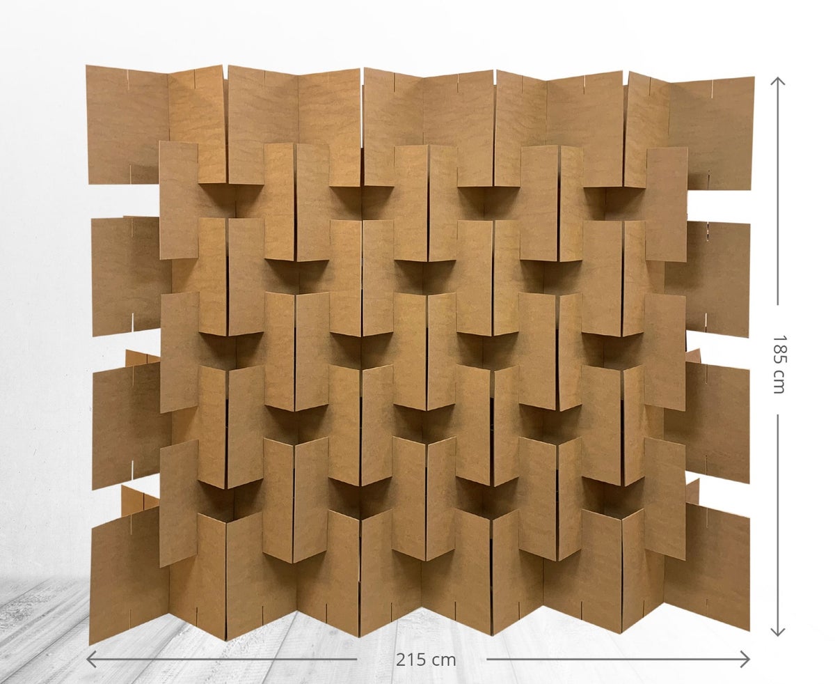 Kartonnen wand