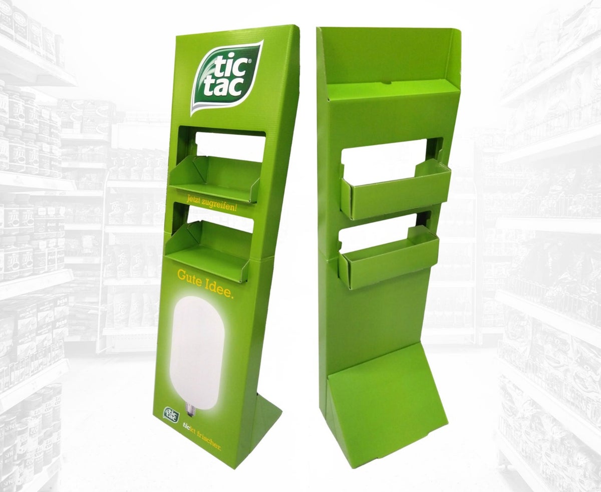  Petrol display Karton Holbox Shopdirect Groen