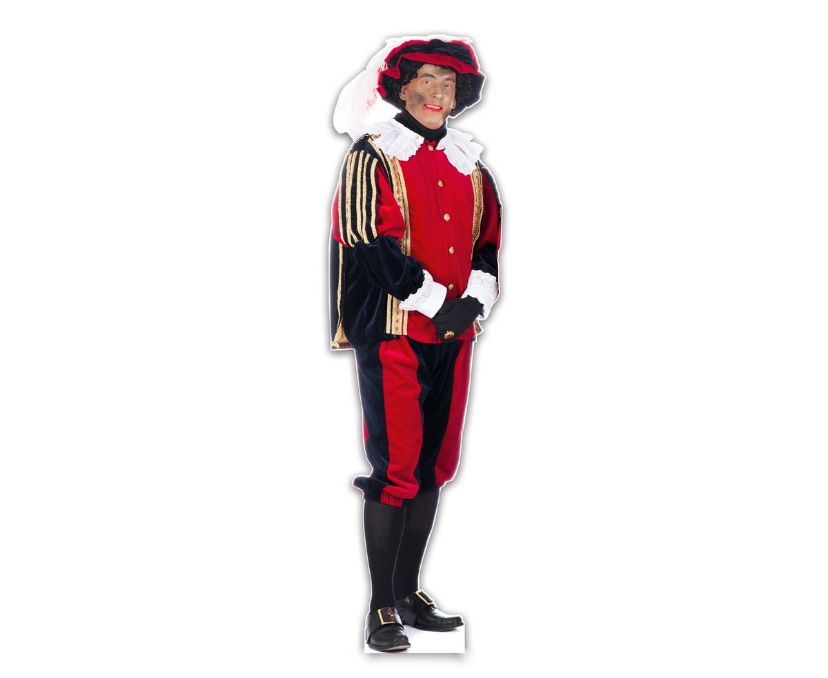 Roetveegpiet levensgroot kartonnen figuur