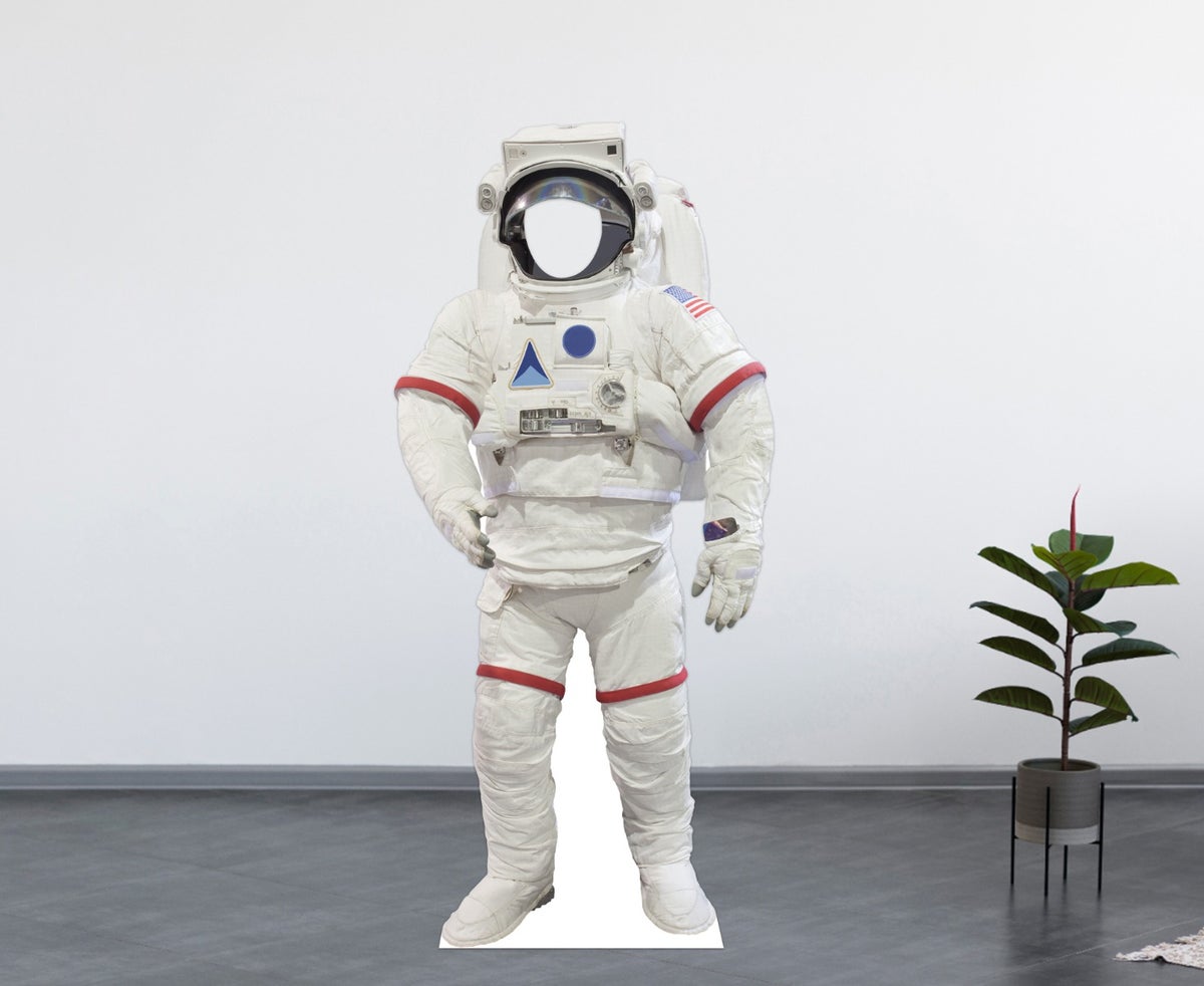 Levensgroot stand-in figuur zonder witrand