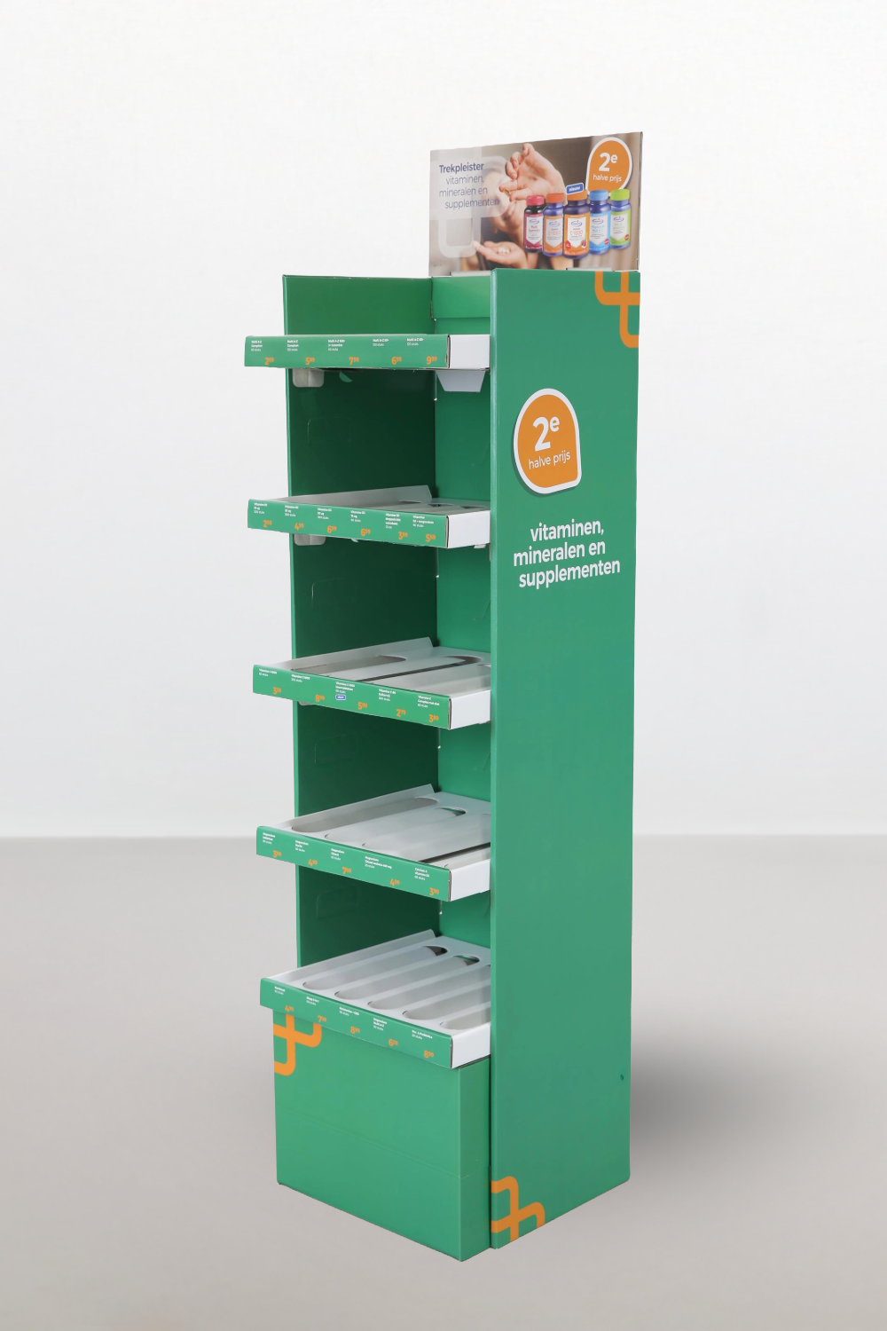 Voedingssupplement display - Vloerdisplay - Trekpleister - Holbox Shop Direct Voedingssupplement display - Vloerdisplay - Trekpleister - Holbox Shop Direct