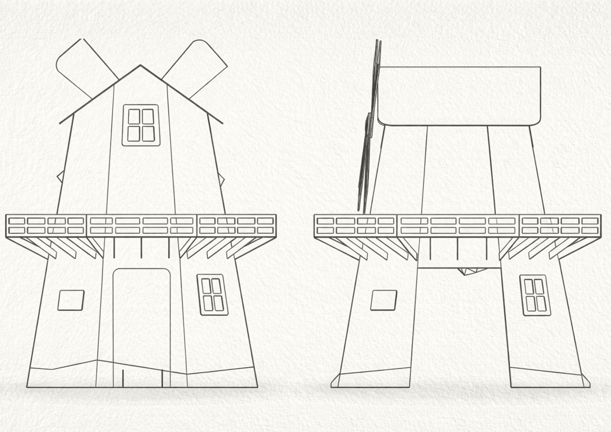 Tekeningen beursstand EuroShop 2026 - Achterkant & Linkerkant - Holbox Tekeningen beursstand EuroShop 2026 - Achterkant & Linkerkant - Holbox