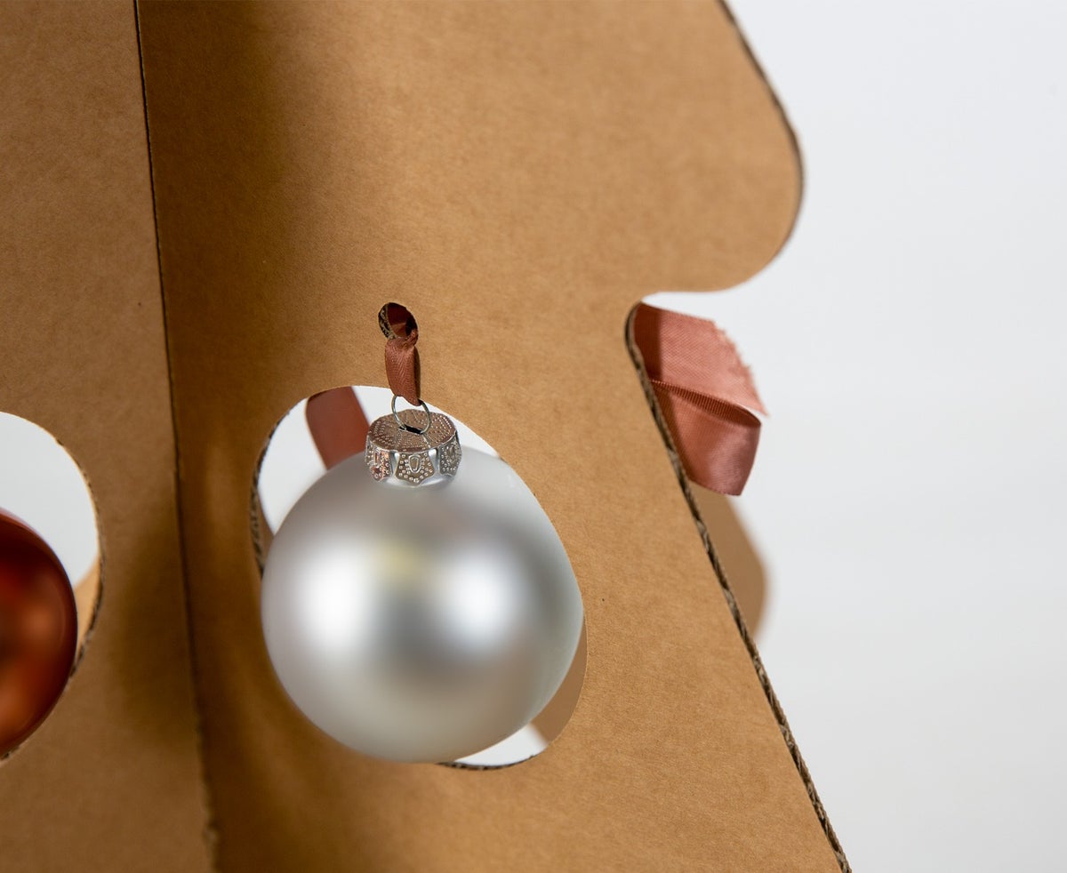 Kerstboom van karton | 76,5 cm hoog Kerstboom van karton | 76,5 cm hoog