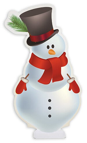 Contour sneeuwpop klein | 29 cm hoog