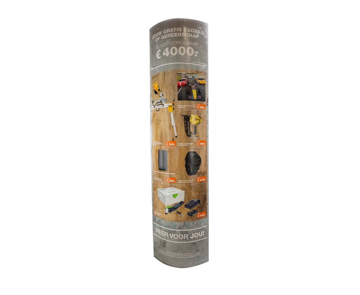 Ellipse Zuil 650 x 2300 | Diverse varianten
