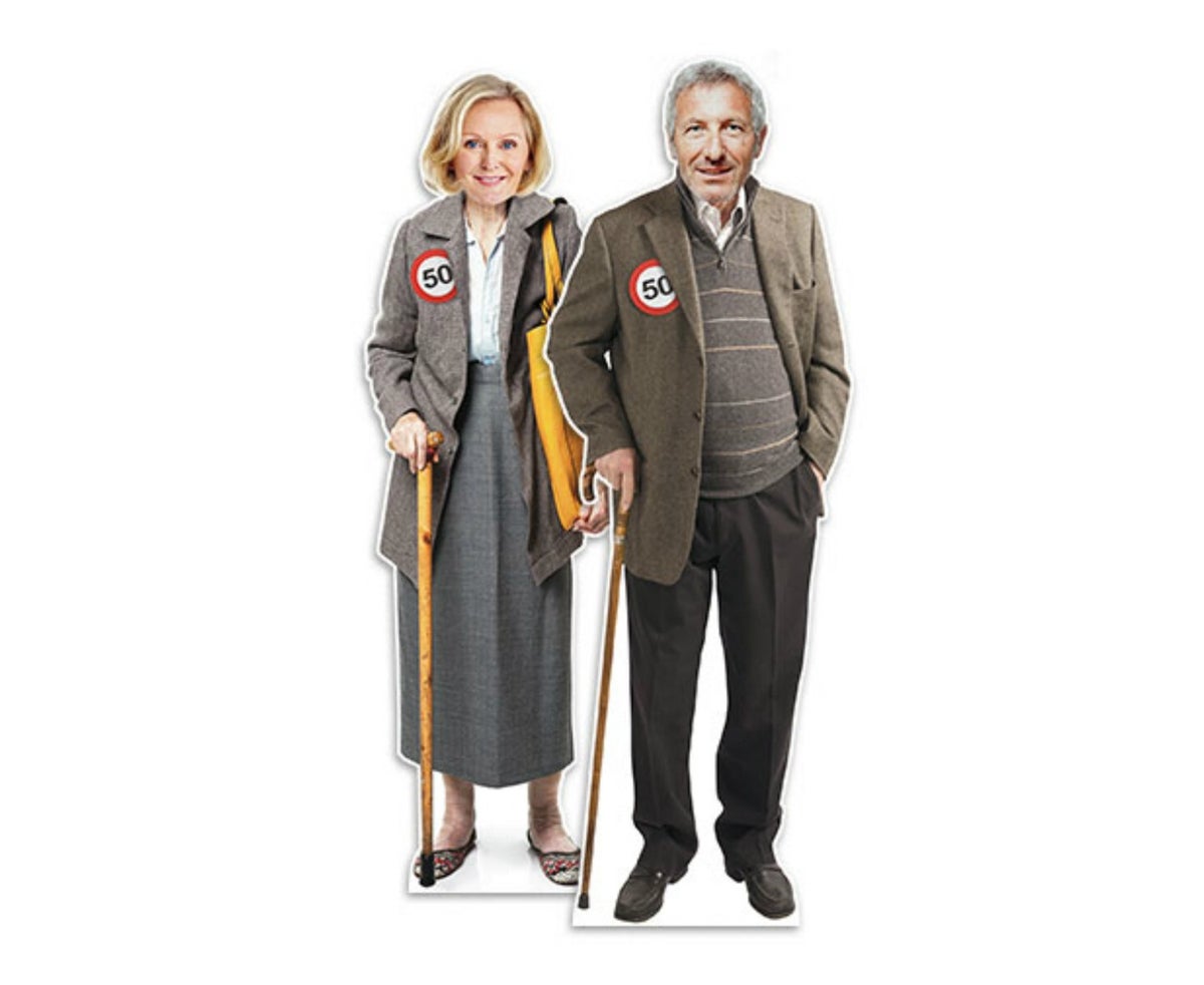 Kartonnen Sarah of Abraham figuur gepersonaliseerd door Holbox Shopdirect