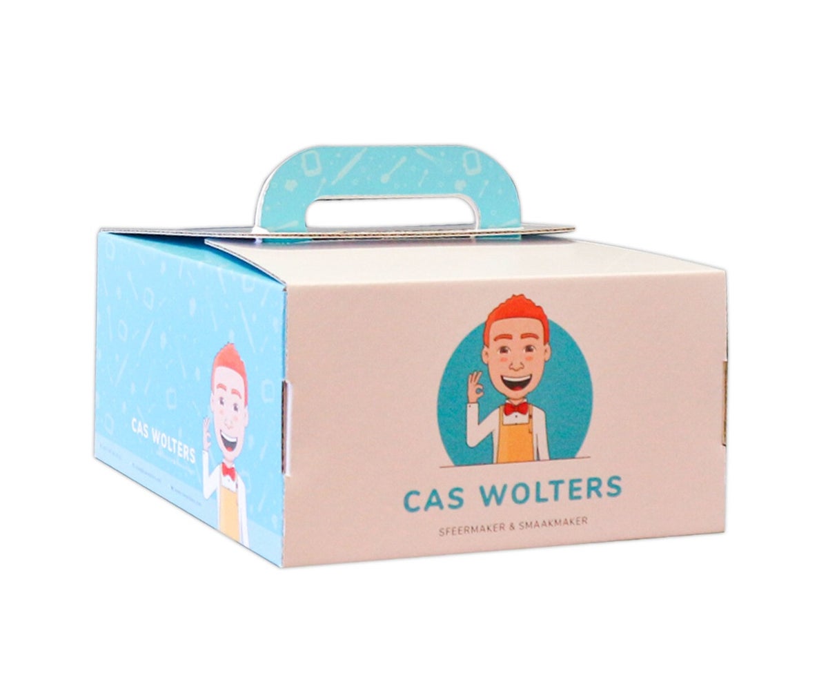 taartdoos klein karton eigen ontwerp Holbox Shopdirect