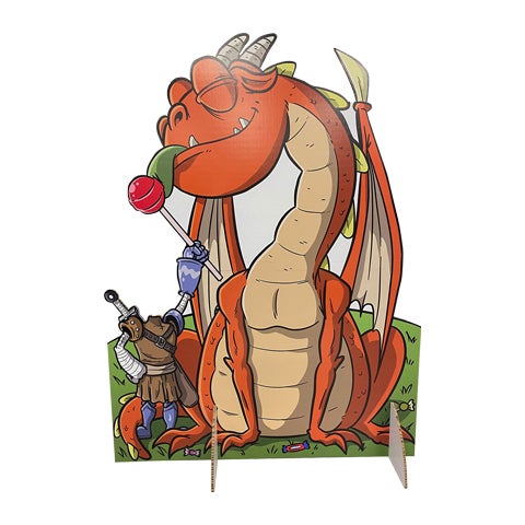 Levensgroot figuur - reboard karton