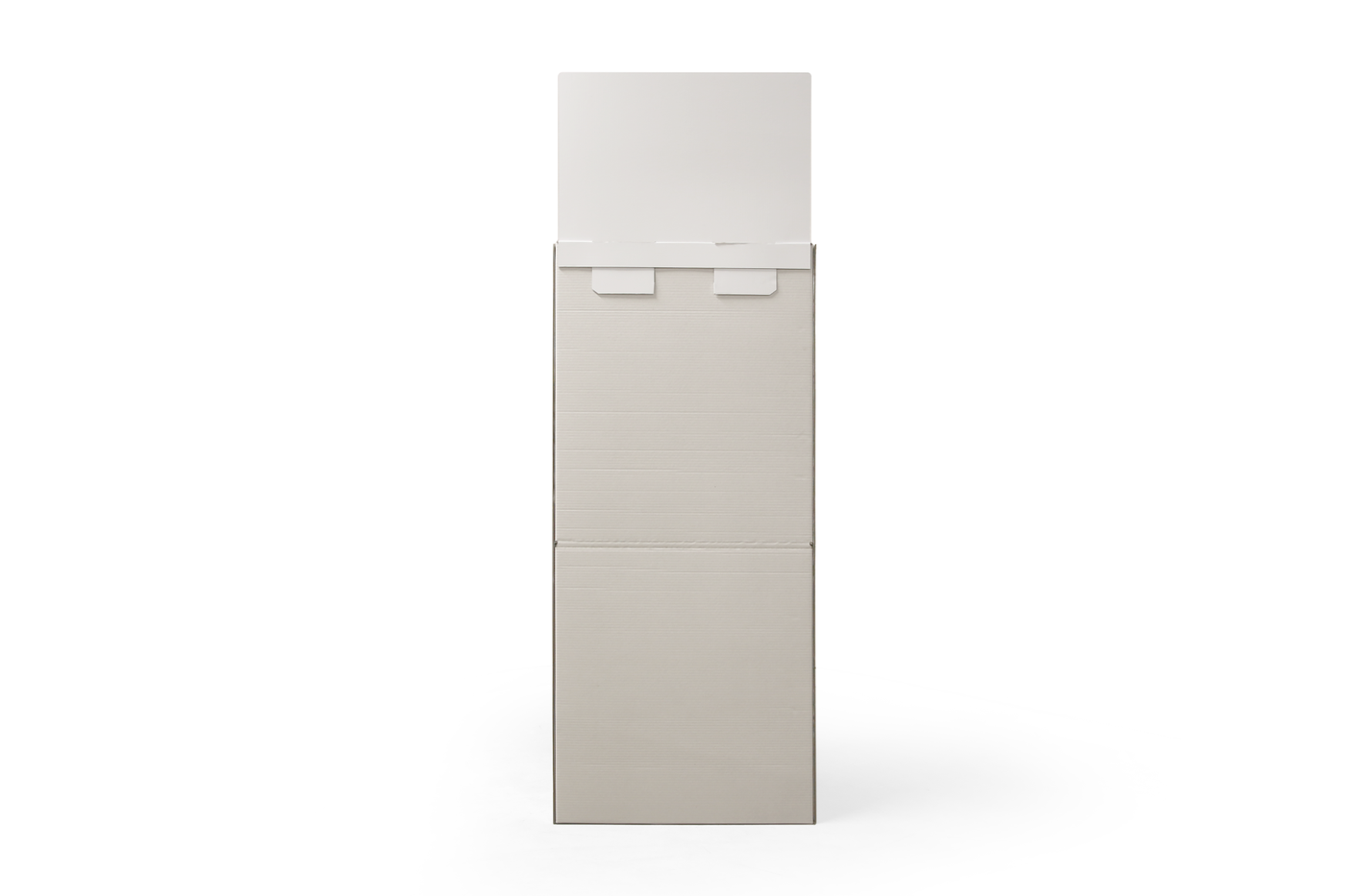 Foldable Shop Display - achterzijde Foldable Shop Display - achterzijde