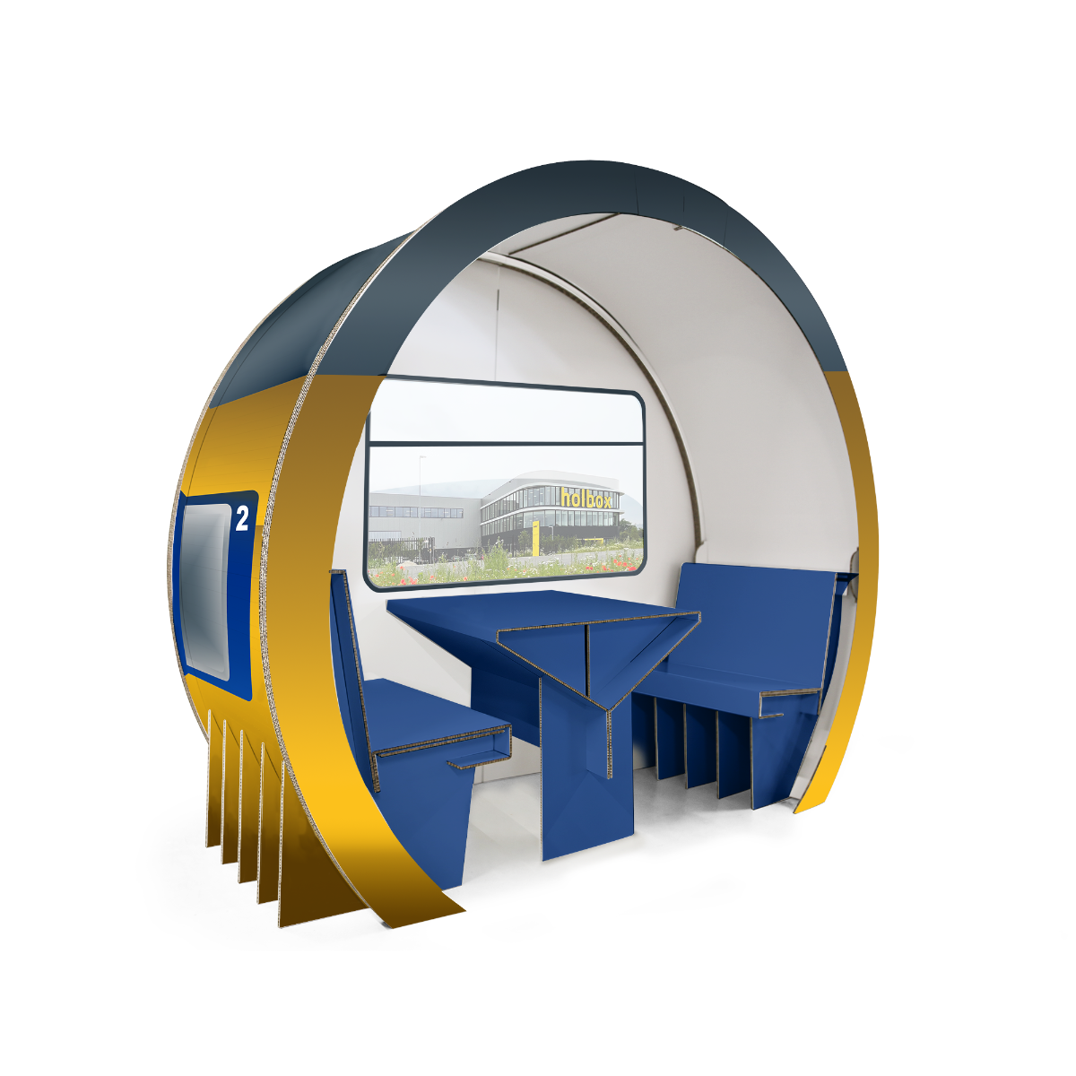 Kartonnen MeetingBox Kartonnen MeetingBox