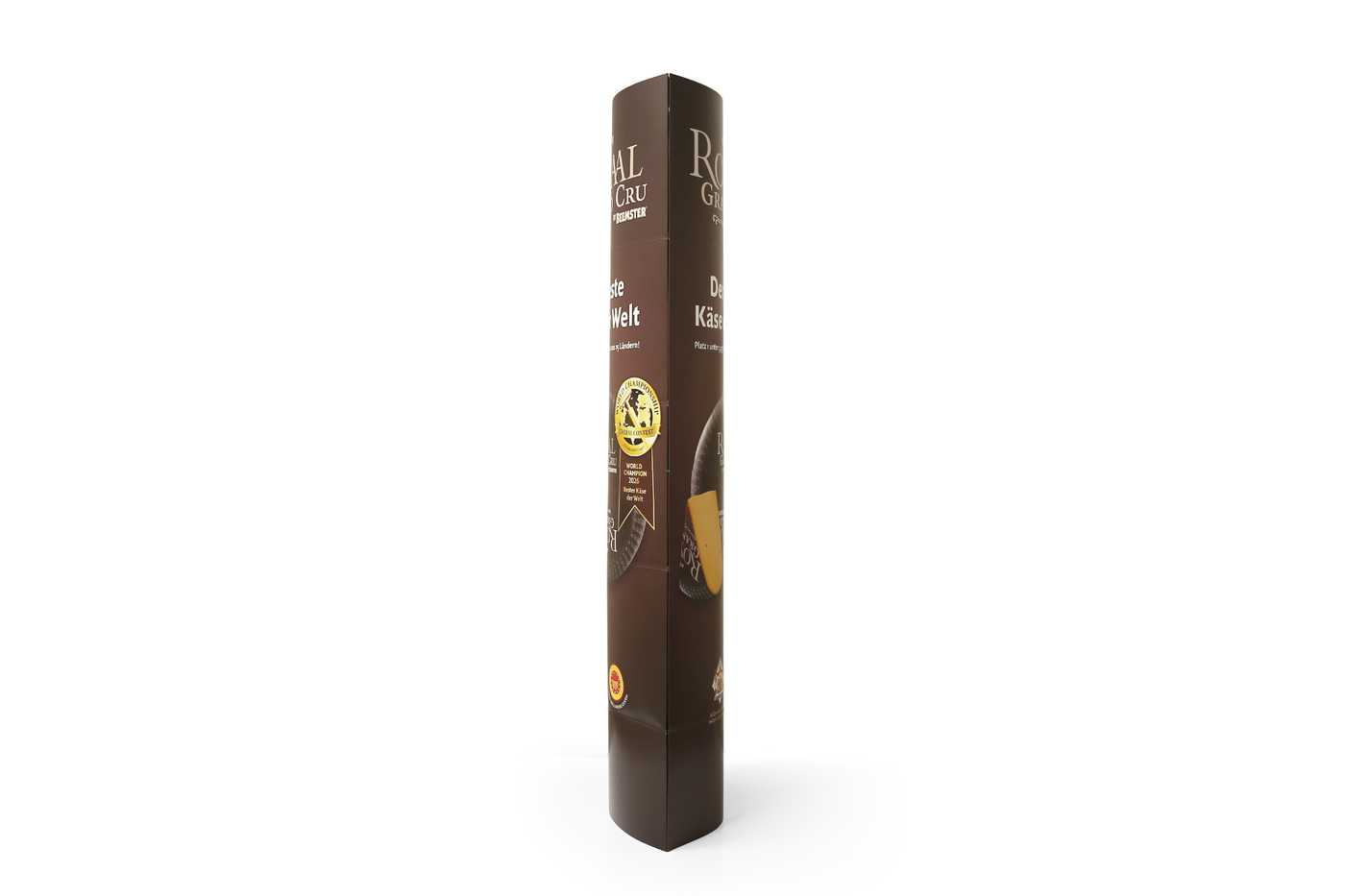 Kartonnen Ellipse zuil 500 x 1900 – zijkant Kartonnen Ellipse zuil 500 x 1900 – zijkant