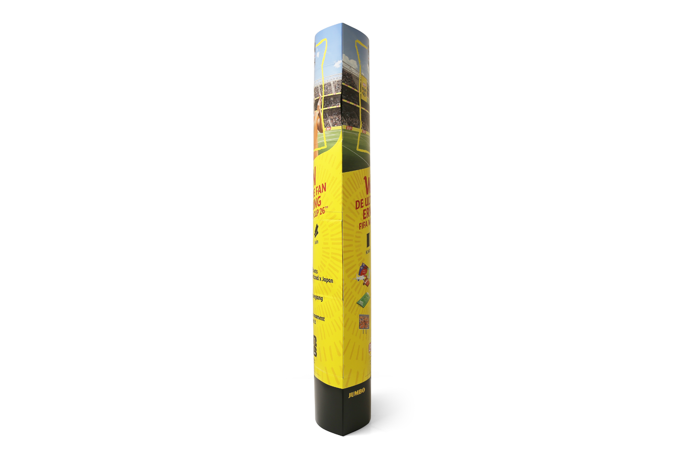 Kartonnen Ellipse zuil 650 x 2100 – zijkant Kartonnen Ellipse zuil 650 x 2100 – zijkant
