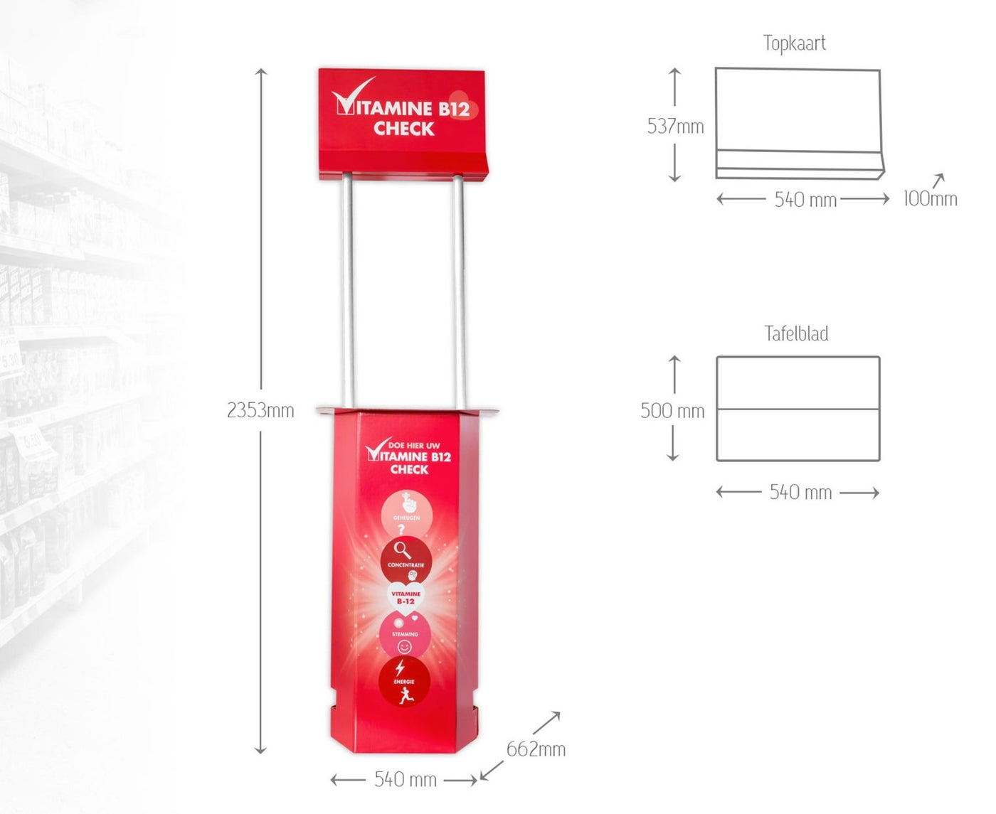 Promotietafel Retail Eigen Design Holbox Shopdirect Promotietafel Retail Eigen Design Holbox Shopdirect