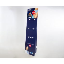 Kartonnen Vloerdisplay met haken | Holbox Shop Direct